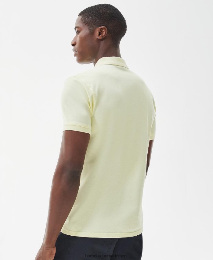 gul dis essentiel poloshirt BR2BR2655 Mænd Barbour tøj
