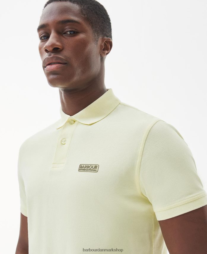gul dis essentiel poloshirt BR2BR2655 Mænd Barbour tøj