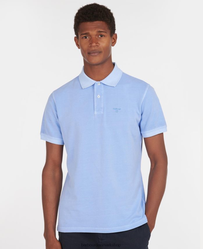 himmel vasket sportspoloshirt BR2BR2595 Mænd Barbour tøj