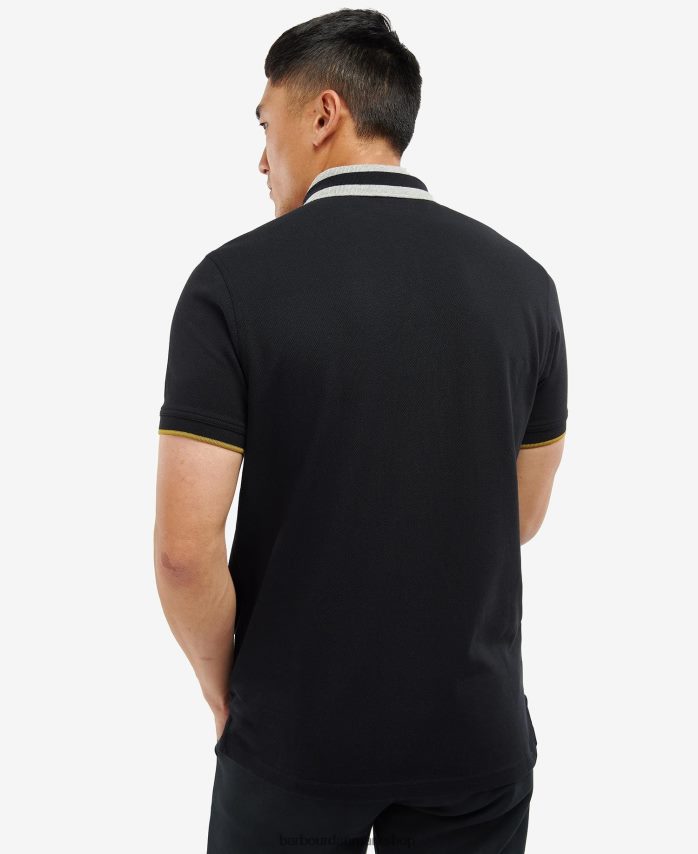 hvid aintree poloshirt BR2BR2729 Mænd Barbour tøj