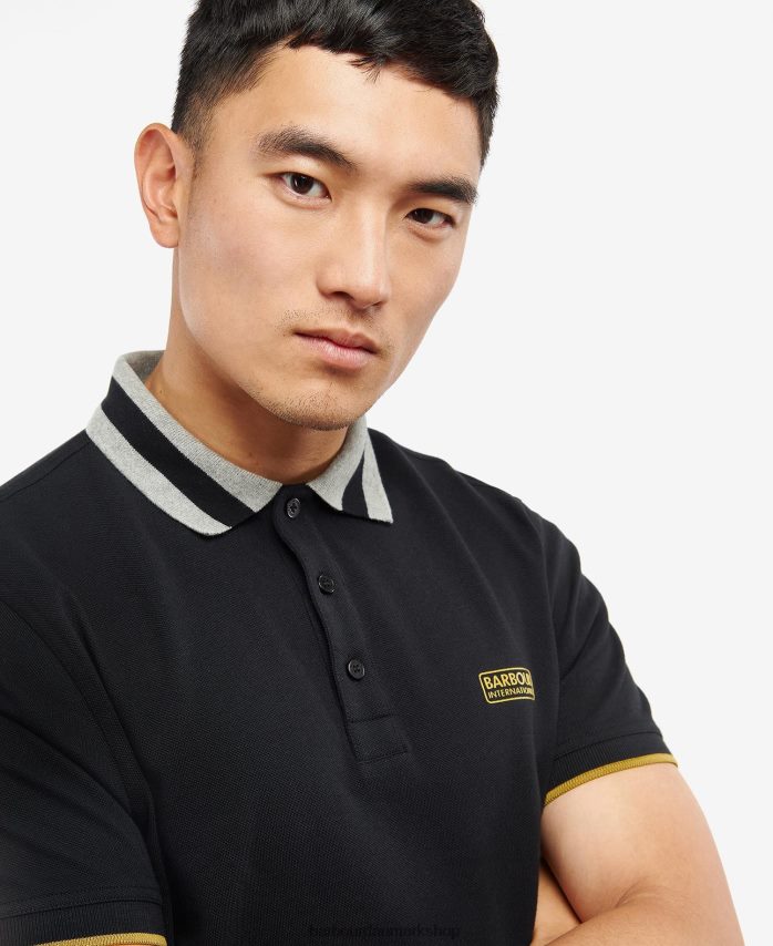 hvid aintree poloshirt BR2BR2729 Mænd Barbour tøj
