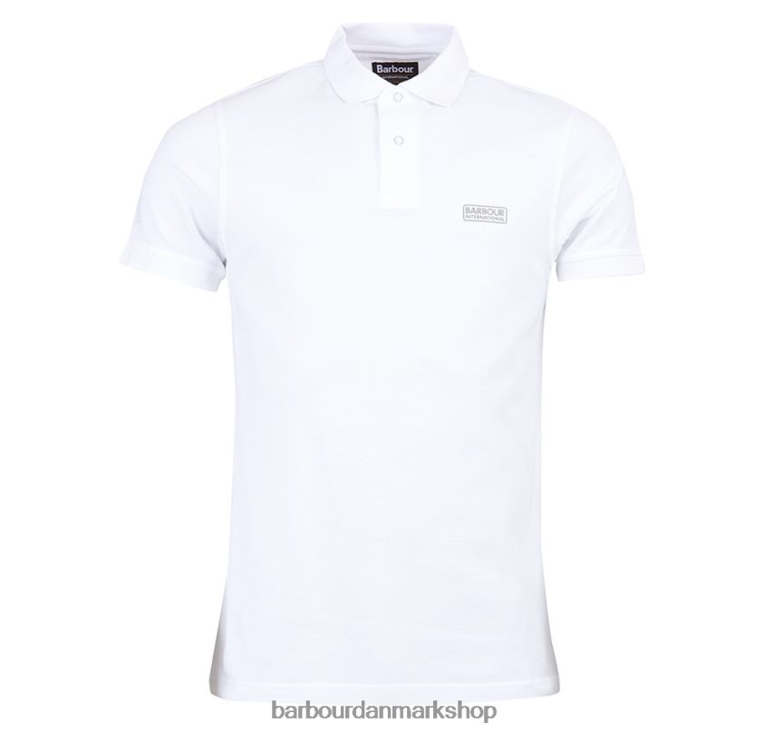 hvid international poloshirt international vigtig BR2BR2636 Mænd Barbour tøj