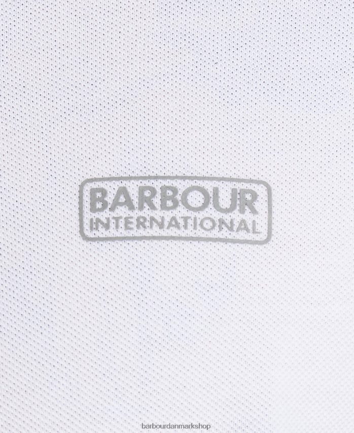 hvid international poloshirt international vigtig BR2BR2636 Mænd Barbour tøj
