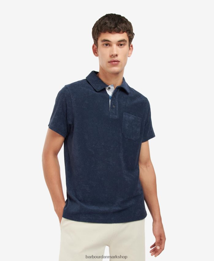klassisk flåde cowes poloshirt BR2BR2714 Mænd Barbour tøj