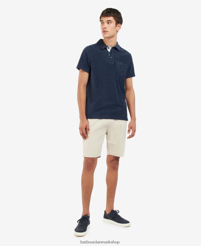 klassisk flåde cowes poloshirt BR2BR2714 Mænd Barbour tøj