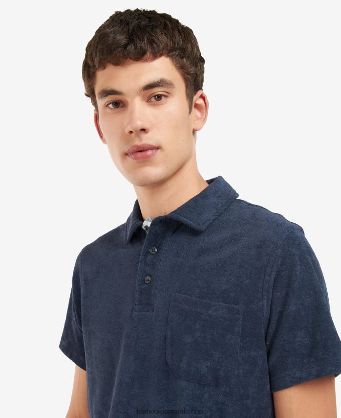 klassisk flåde cowes poloshirt BR2BR2714 Mænd Barbour tøj