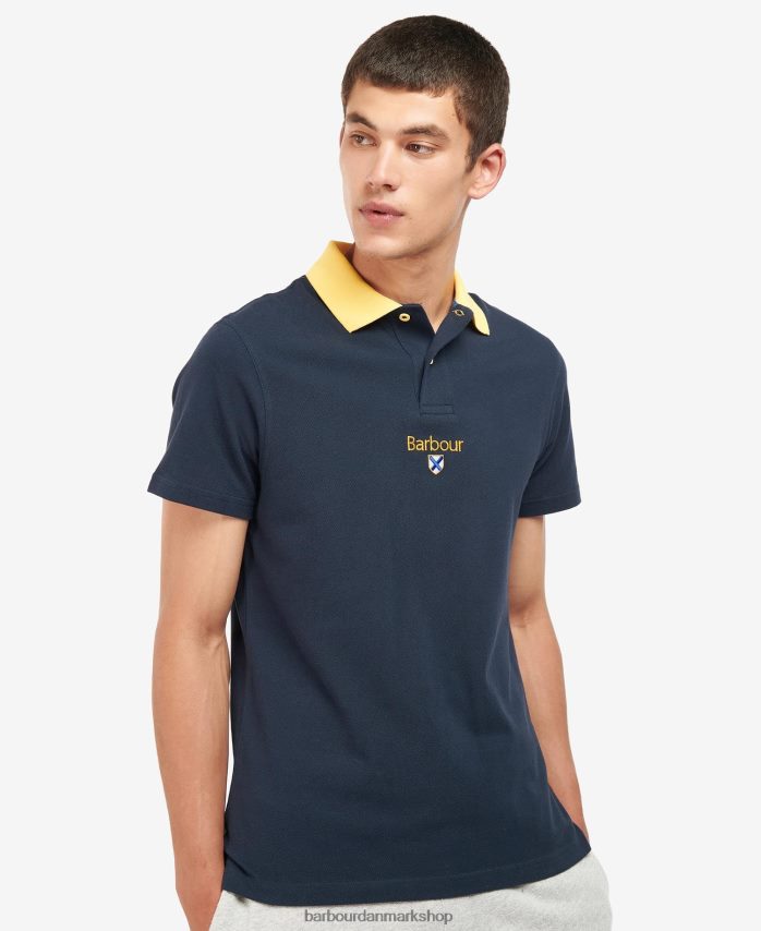 klassisk flåde founders poloshirt BR2BR2630 Mænd Barbour tøj