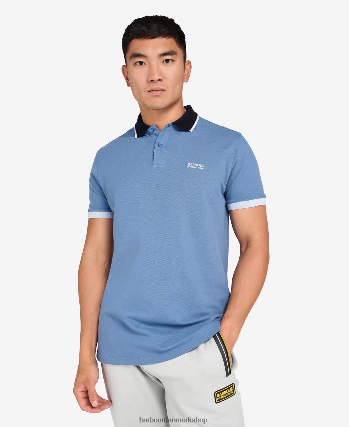 klassisk hvid howall poloshirt BR2BR2661 Mænd Barbour tøj