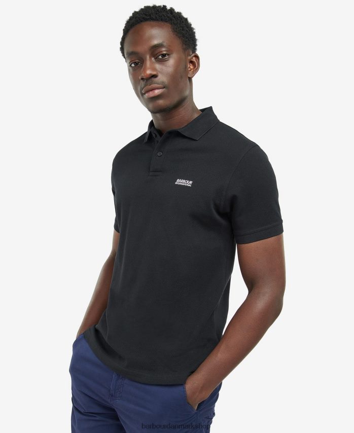 klassisk hvid tourer poloshirt BR2BR2690 Mænd Barbour tøj