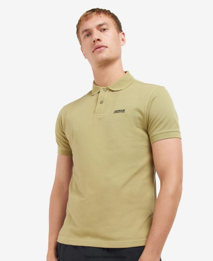 klassisk hvid tourer poloshirt BR2BR2695 Mænd Barbour tøj