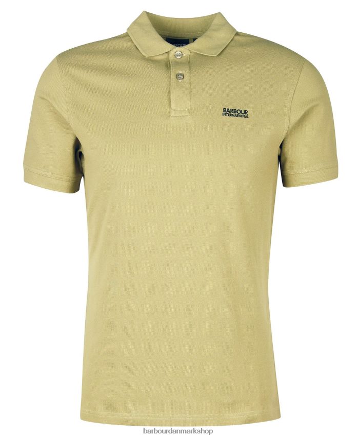 klassisk hvid tourer poloshirt BR2BR2695 Mænd Barbour tøj