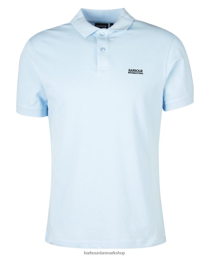 klassisk hvid tourer poloshirt BR2BR2710 Mænd Barbour tøj