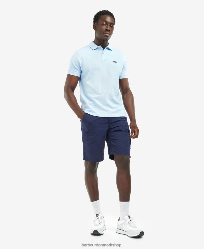 klassisk hvid tourer poloshirt BR2BR2710 Mænd Barbour tøj