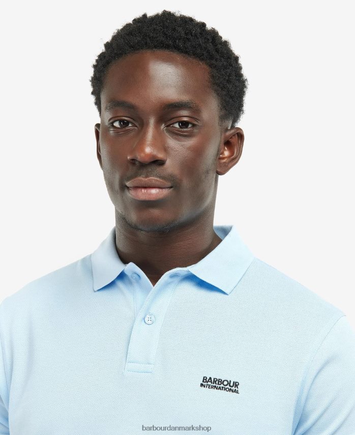 klassisk hvid tourer poloshirt BR2BR2710 Mænd Barbour tøj