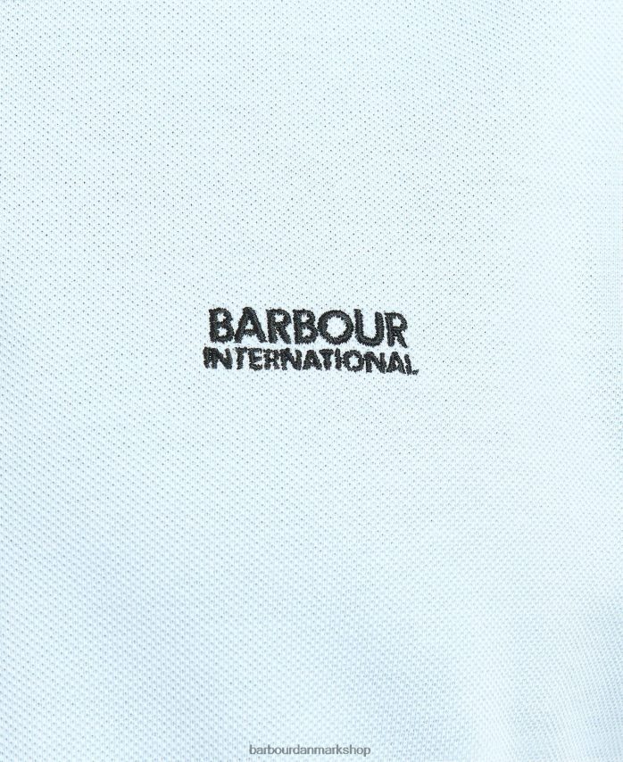 klassisk hvid tourer poloshirt BR2BR2710 Mænd Barbour tøj