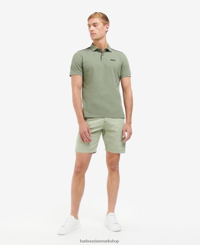 klassisk sort kant poloshirt BR2BR2645 Mænd Barbour tøj