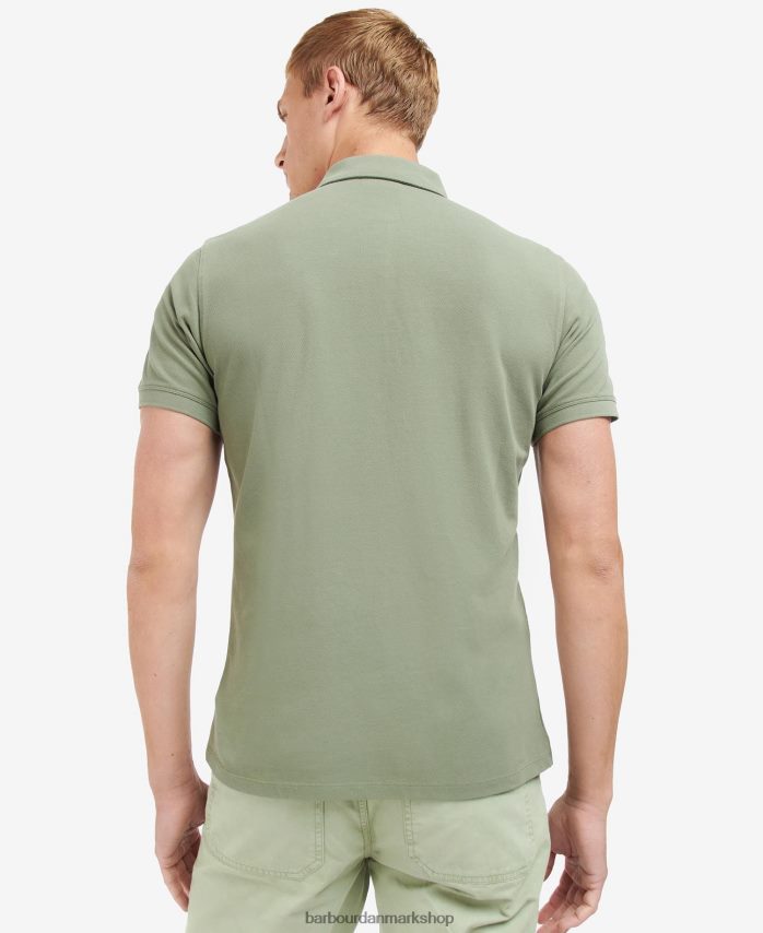 klassisk sort kant poloshirt BR2BR2645 Mænd Barbour tøj