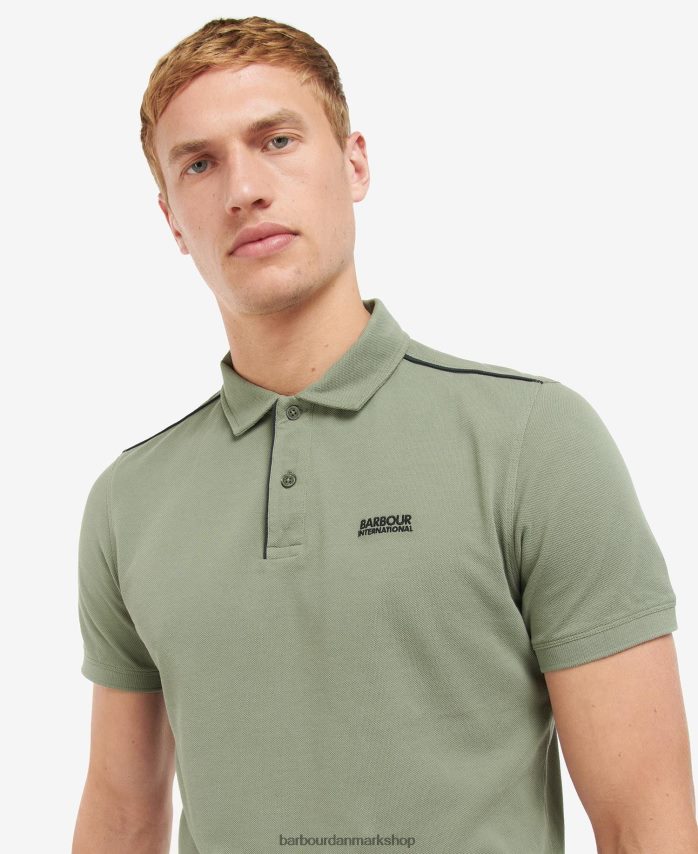 klassisk sort kant poloshirt BR2BR2645 Mænd Barbour tøj