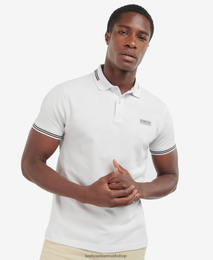 lilla essentiel poloshirt med tip BR2BR2682 Mænd Barbour tøj