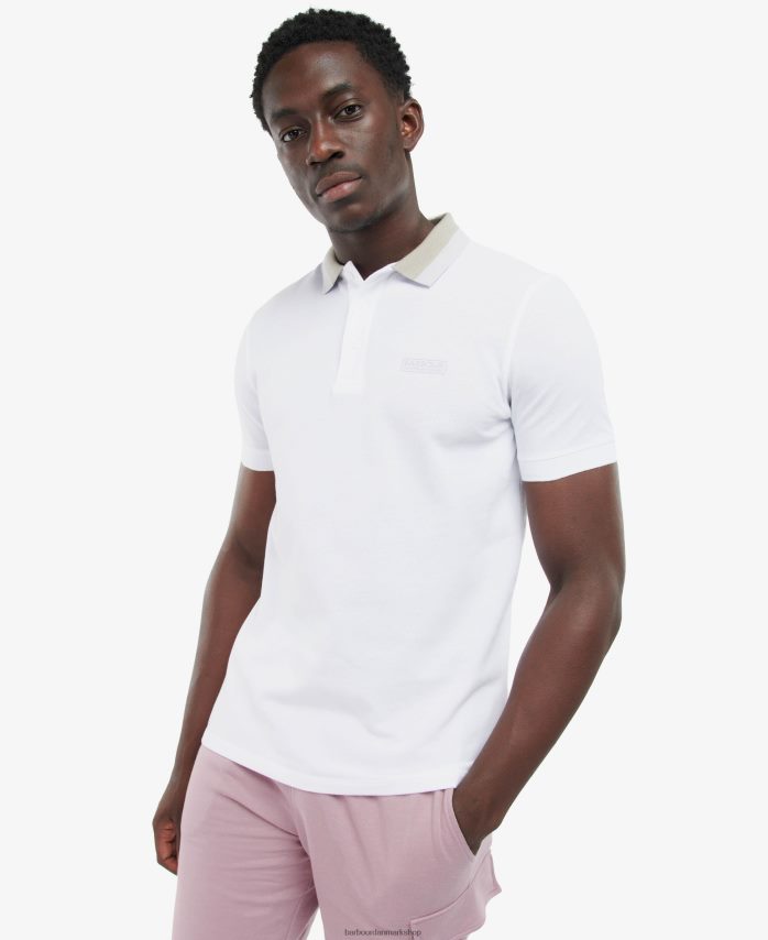 lysegrå amper poloshirt BR2BR2550 Mænd Barbour tøj