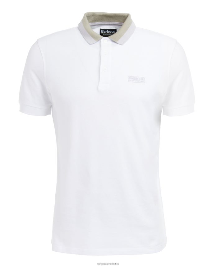 lysegrå amper poloshirt BR2BR2550 Mænd Barbour tøj