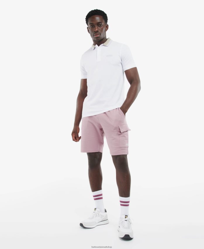 lysegrå amper poloshirt BR2BR2550 Mænd Barbour tøj