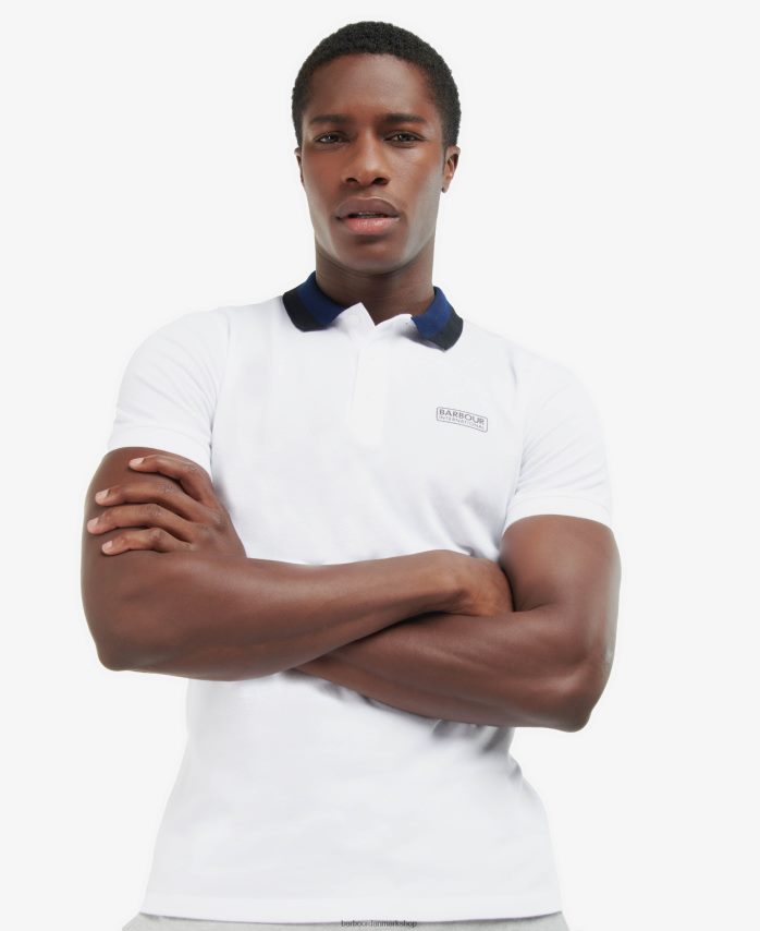 lysegrå amper poloshirt BR2BR2669 Mænd Barbour tøj