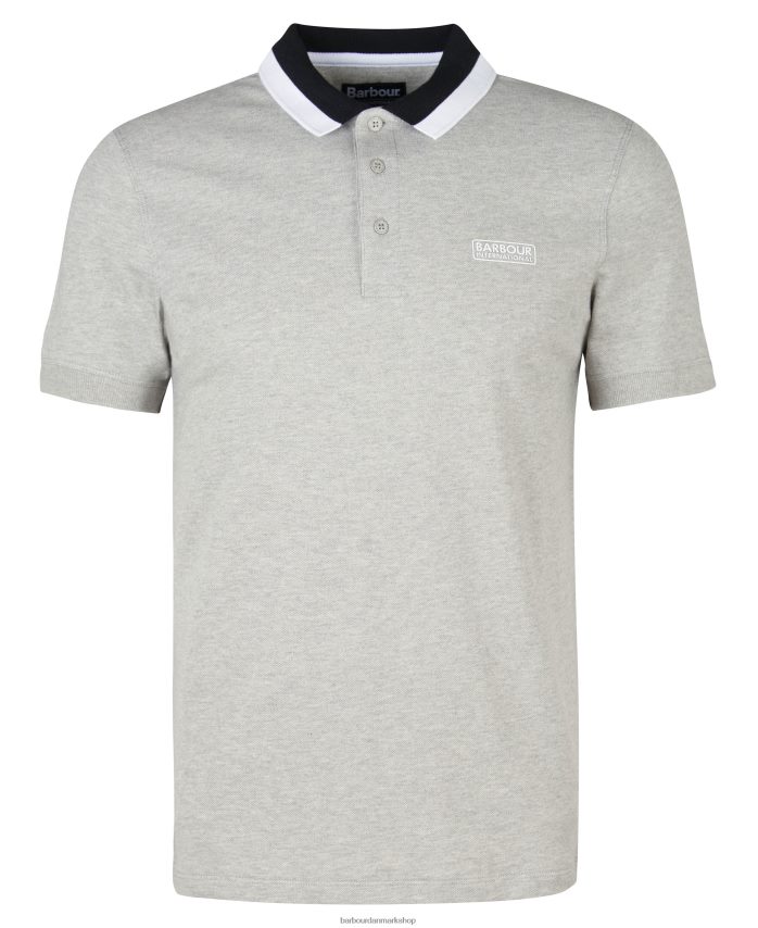 lysegrå amper poloshirt BR2BR2689 Mænd Barbour tøj