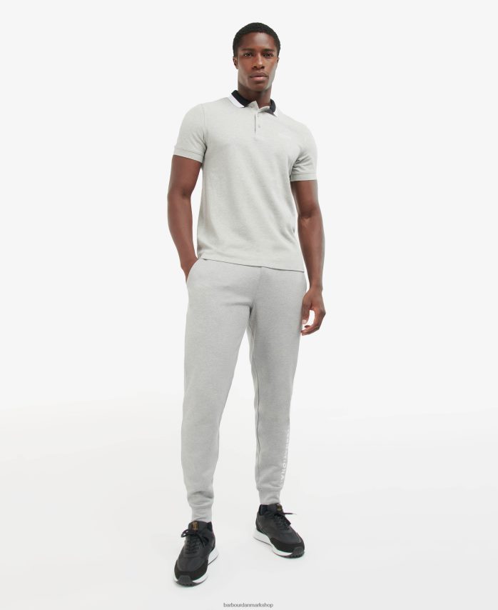 lysegrå amper poloshirt BR2BR2689 Mænd Barbour tøj