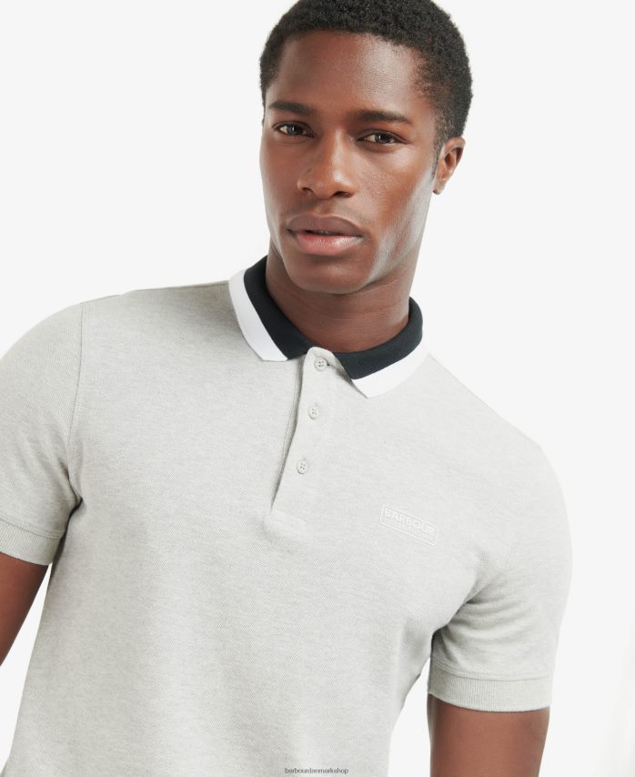 lysegrå amper poloshirt BR2BR2689 Mænd Barbour tøj