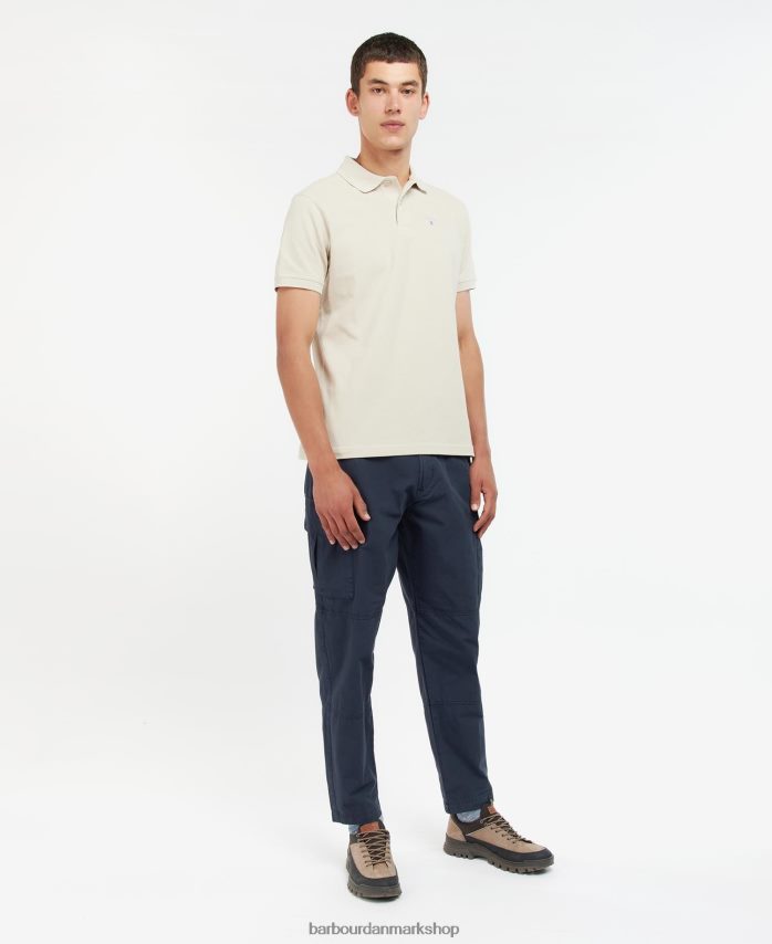 lyserød sports polo shirt BR2BR2651 Mænd Barbour tøj