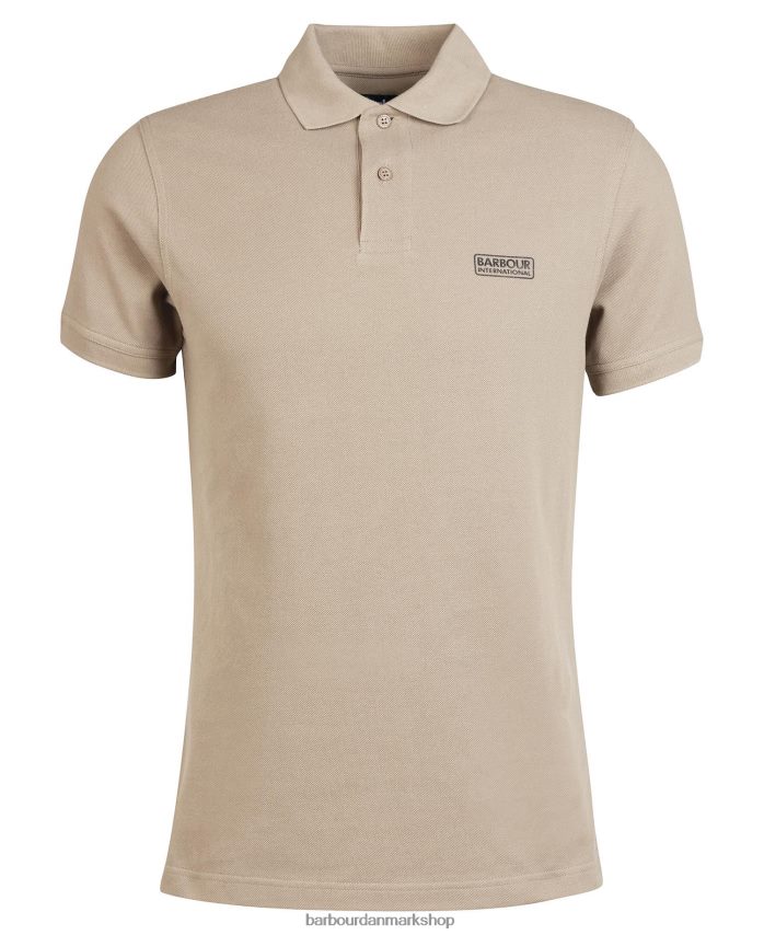 mørk kaki international essentiel poloshirt BR2BR2740 Mænd Barbour tøj