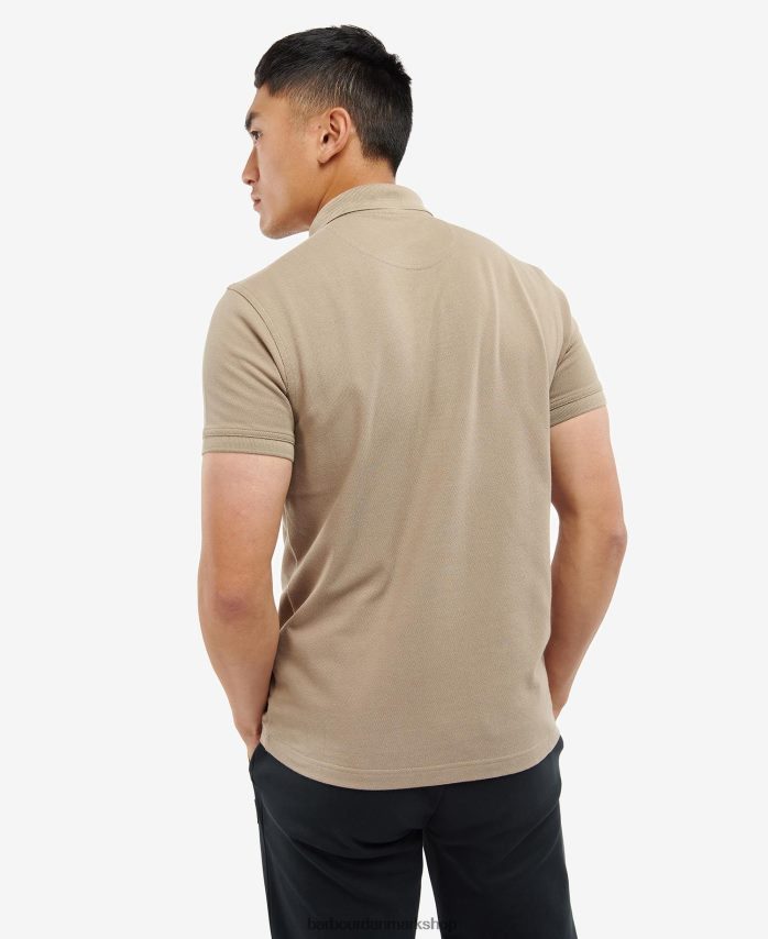 mørk kaki international essentiel poloshirt BR2BR2740 Mænd Barbour tøj