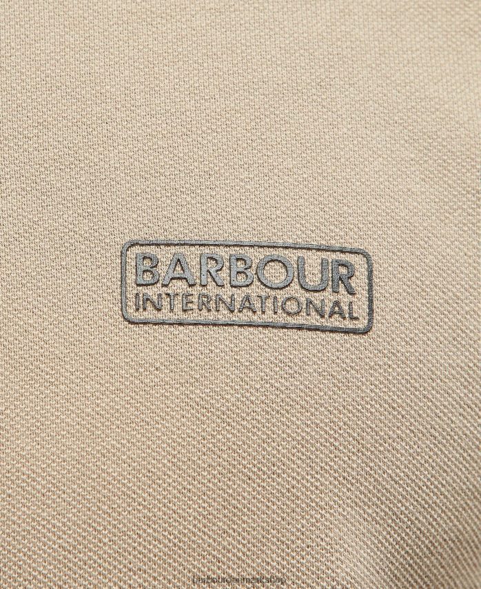 mørk kaki international essentiel poloshirt BR2BR2740 Mænd Barbour tøj
