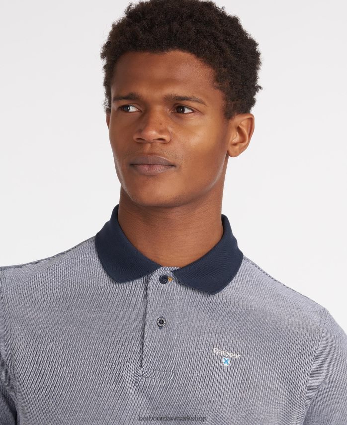 mørk oliven sports mix poloshirt BR2BR2555 Mænd Barbour tøj