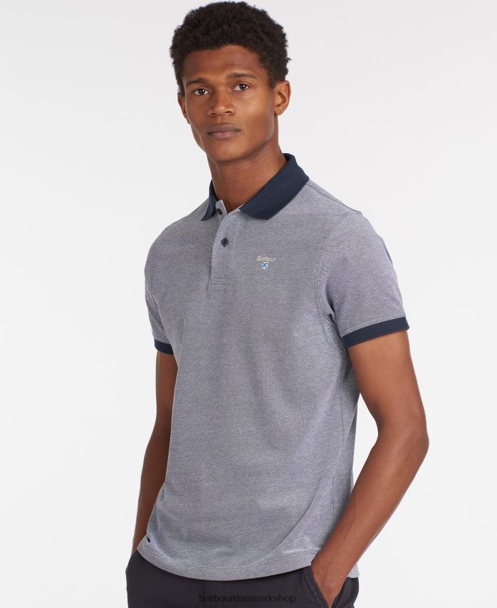 mørk oliven sports mix poloshirt BR2BR2555 Mænd Barbour tøj