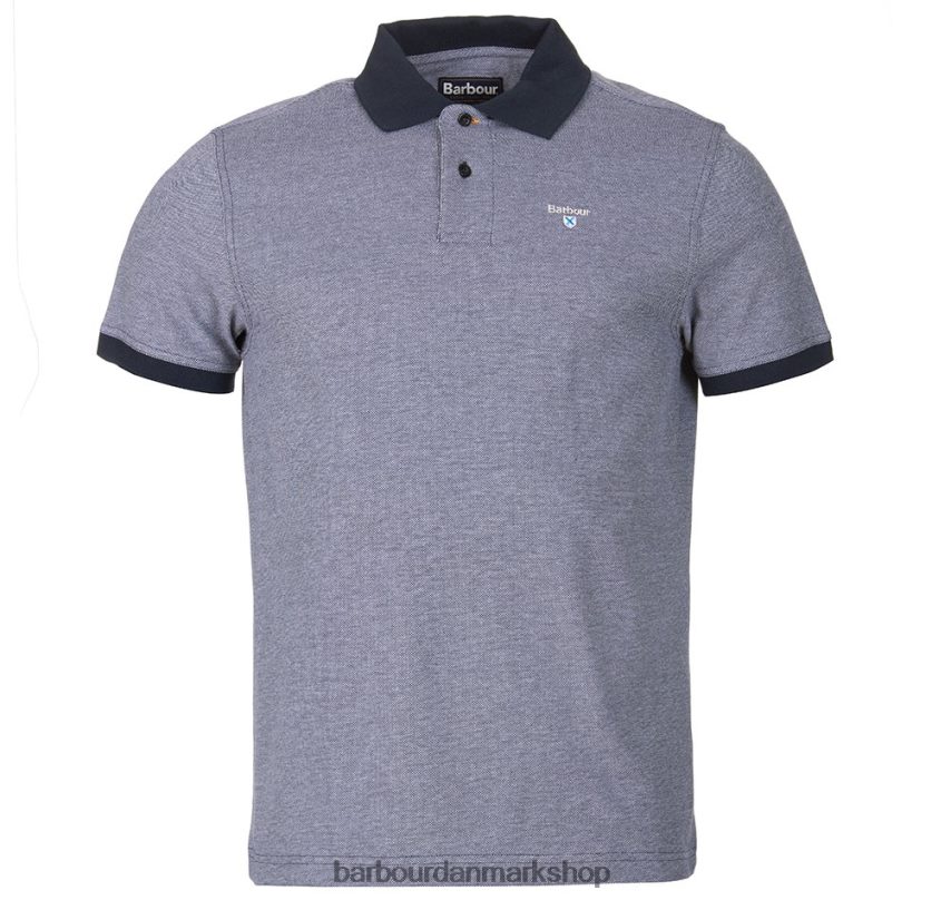 mørk oliven sports mix poloshirt BR2BR2555 Mænd Barbour tøj