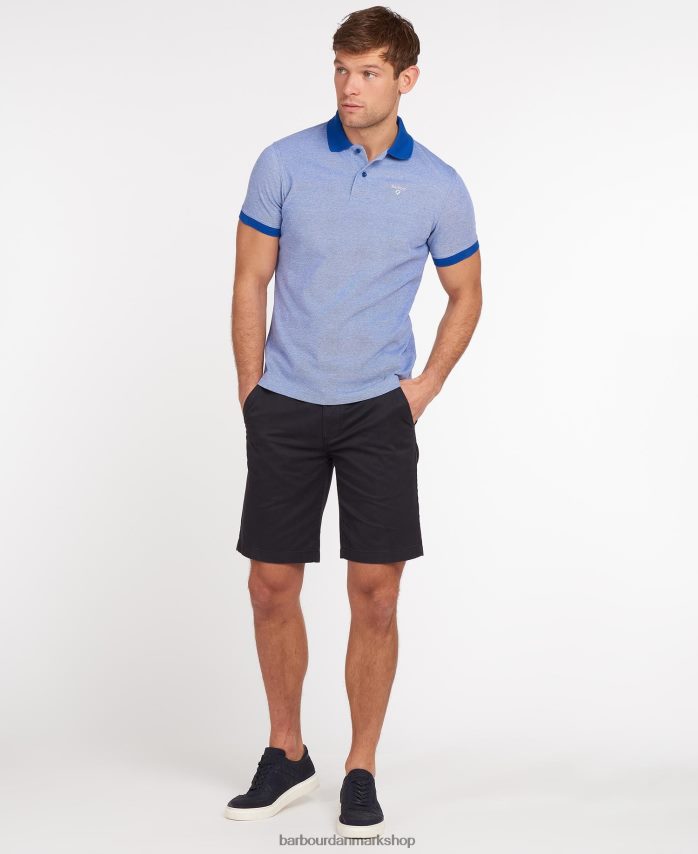 mørk oliven sports mix poloshirt BR2BR2608 Mænd Barbour tøj