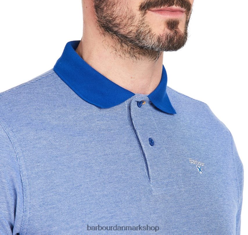 mørk oliven sports mix poloshirt BR2BR2608 Mænd Barbour tøj