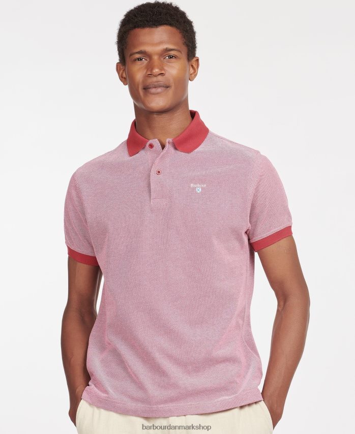 mørk oliven sports mix poloshirt BR2BR2617 Mænd Barbour tøj