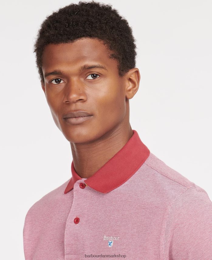 mørk oliven sports mix poloshirt BR2BR2617 Mænd Barbour tøj