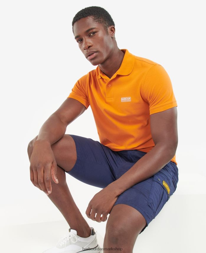 mørk tidsel essentiel poloshirt BR2BR2653 Mænd Barbour tøj