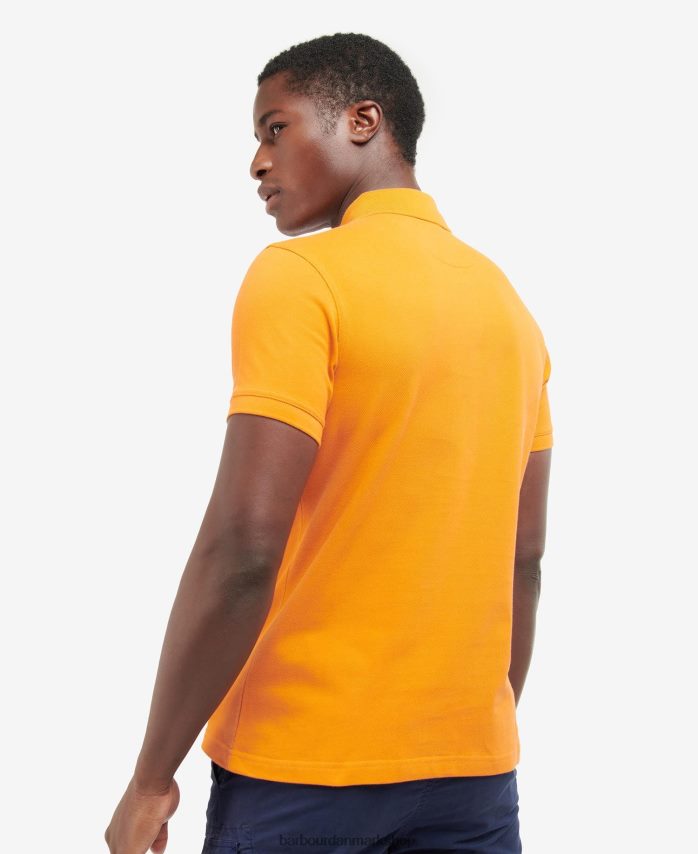 mørk tidsel essentiel poloshirt BR2BR2653 Mænd Barbour tøj