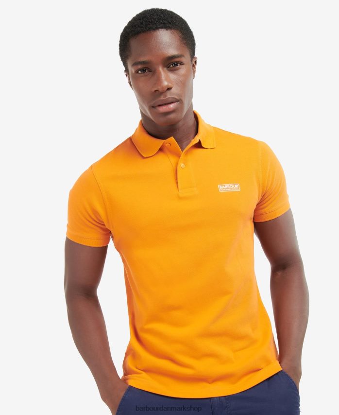 mørk tidsel essentiel poloshirt BR2BR2653 Mænd Barbour tøj