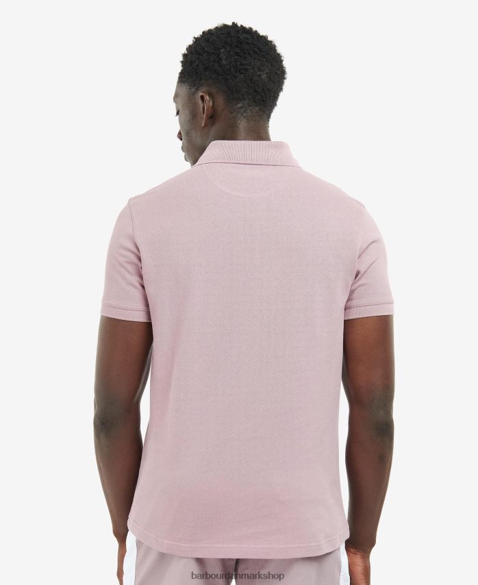 mørk tidsel essentiel poloshirt BR2BR2686 Mænd Barbour tøj