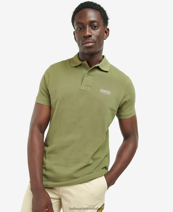 mørk tidsel essentiel poloshirt BR2BR2693 Mænd Barbour tøj