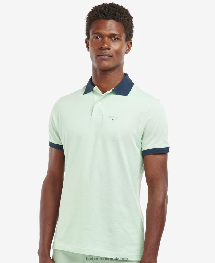 monaco blå lynton poloshirt BR2BR2713 Mænd Barbour tøj