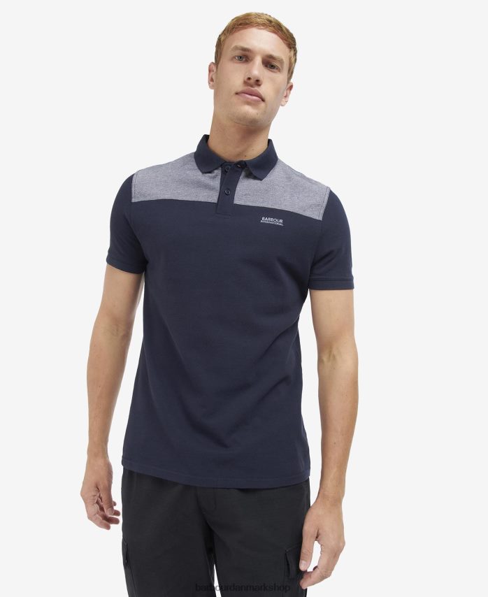 nattehimmel morse poloshirt BR2BR2700 Mænd Barbour tøj