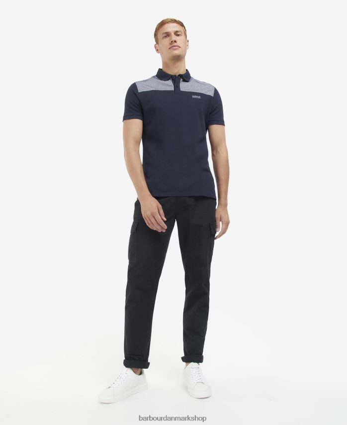 nattehimmel morse poloshirt BR2BR2700 Mænd Barbour tøj