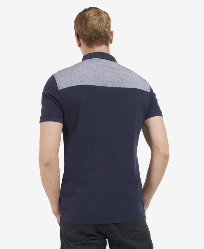 nattehimmel morse poloshirt BR2BR2700 Mænd Barbour tøj